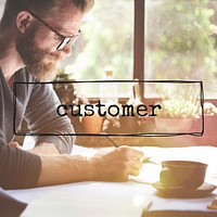 Customer Marketing Target Client Buyer Concept