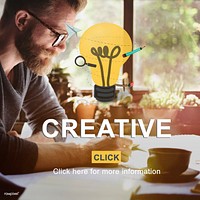 Creative Ideas Imagination inspiration Light Bulb Concept