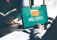 Record Confidential Privacy Infomation Data Concept