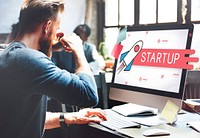 Start Up Business Venture Rocket