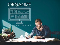 Business Organize Strategy Development Management Concept