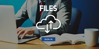 Files Documents Digital Assets Online Website Concept