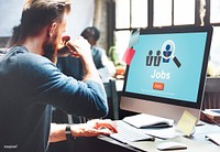 Jobs Hiring Occupation Recruitment Work Careers Concept