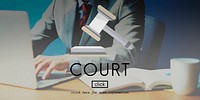 Court Attorney Judge Justice Legal Fairness Law Gavel Concept