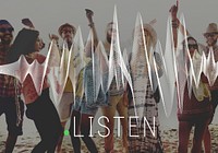 Listen Listening Music Sound Song Stylish Audio Concept