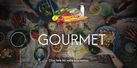 Gourmet Dining Eating Food Healthy Nutrition Concept