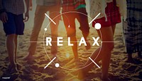 Relax Relaxation Beach Summer Fun Concept