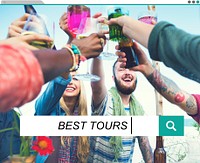 Best Tours Holiday Enjoyment Freedom Concept