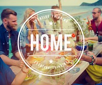 Home House Family Address Living Concept