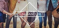 Young Generation Lifestyle Students Teenagers Concept