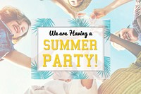 Let's Celebrate Festivity Summer Happy Concept