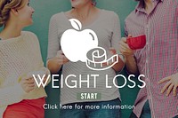 Weight Loss Diet Fitness Exercise Healthy Lifestyle Concept