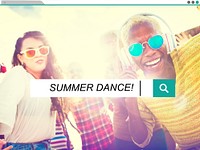 Summer Dance Summer Dance Leisure Happiness Concept