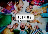 Join Us Joining Membership Participate Concept
