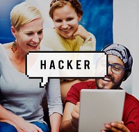 Hacker Programmer Cyber Crime Malware Concept