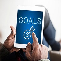 Target Goals Aim Aspiration Focus Vision Graphic Concept