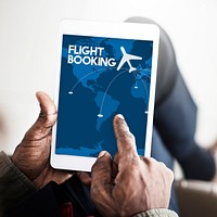 Flight Booking Reservation Website Concept