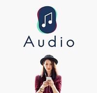 Music Note Entertainment Audio Graphic Concept