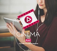 Cinema Audience Entertainment Movie Theatre Concept