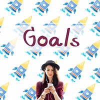 Goals Aim Aspiration Dreams Inspiration Target Concept