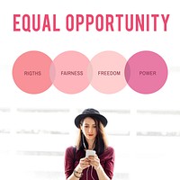 Women Rights Human Gender Equal Opportunity Concept