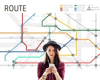 Route Map Destination Navigation Guidance Plan
