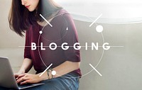 Blog Social Media Article Word Style Concept