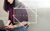 Blog Social Media Article Word Style Concept