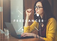 Freelancer Freelance Occupation Job Career Concept
