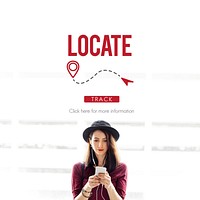 Locate Location Direction Destination Position Concept