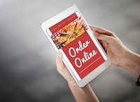 Online Pizza Delivery Service Concept