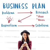 Creative Thinking Business Strategy Concept
