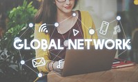 Social Networking Global Communications Technology Connection Concept