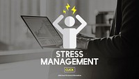 Stress Management Tension Anxiety Strain Rehabilitation Concept