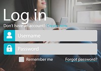 Log in Password Identity Internet Online Privacy Protection Concept