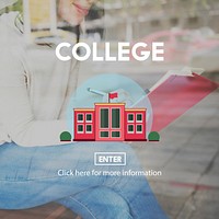 Academic College Bachelor Degree Admission Concept