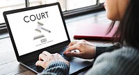 Court Authority Crime Judge Law Legal Order Concept