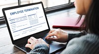 Employee Termination Form Contract Concept