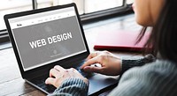 Web Design Media Page Concept
