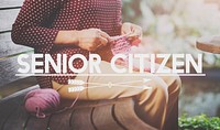 Senior Citizen Pension Retirement Concept