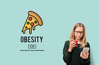 Calories Junk Food Unhealthy Obesity Concept