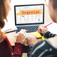 Organize Agenda Planner Reminder Calendar To Do Concept