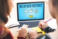 Weather Report Prediction Forecast News Information Concept