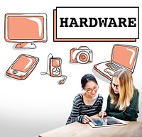 Hardware Software Electronics Technology Concept