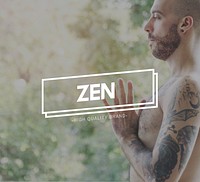 Zen Balance Health Live Life State Mindful Breath Concept