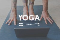 Yoga Transformation Strength Zen Balance Concept