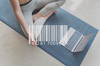 Barcode Scanner Retail Label Laser Merchandise Concept