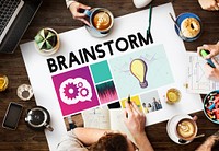 Brainstrom Ideas Teamwork Explore Concept