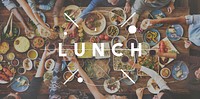 Lunch Food Eating Party Celebration Concept