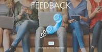 Feedback Communication Evaluate Report Surway Concept